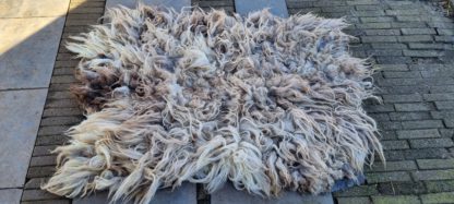 Grote vacht grijs/lichtbruin/blond 'Valerie' - Afbeelding 3