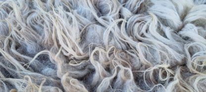 Grote vacht grijs/lichtbruin/blond 'Valerie' - Afbeelding 4