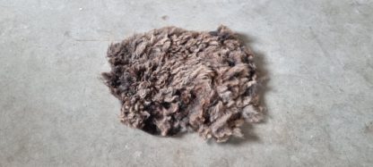 Vachtje grijs/bruin 30 cm x 40 cm - Afbeelding 2