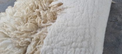 Vacht creme wit 'Lucia' - Afbeelding 4