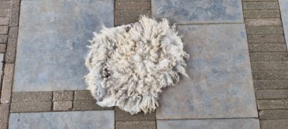 Vachtje lichtgrijs/ beige 'Marry' - Afbeelding 4