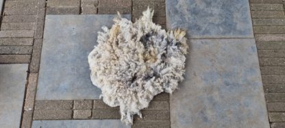 Vachtje beige/ lichtgrijs 'Misty' - Afbeelding 4
