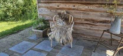 Vacht grijs/bruin/blond 'Jozien'