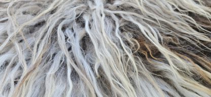 Vacht grijs/bruin/blond 'Jozien' - Afbeelding 5