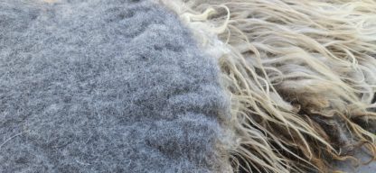 Vacht grijs/bruin/blond 'Jozien' - Afbeelding 6