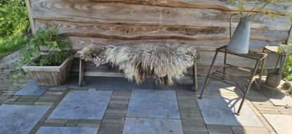 Vacht grijs/bruin/blond 'Jozien' - Afbeelding 7