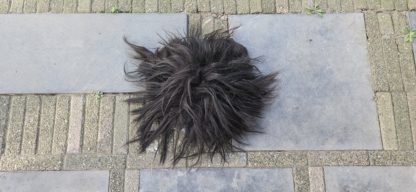Vachtje zwart 'Lola' - Afbeelding 2