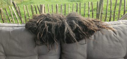 Vachtje bruin/ grijs 'Trees' - Afbeelding 5