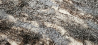Viltkleed wit/bruin/grijs - Afbeelding 2