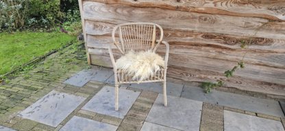 Vachtje wit 'Milou' - Afbeelding 2