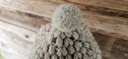 Wollen muts beige - Afbeelding 3
