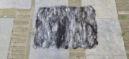 Viltkleed bonte schapenwol - Afbeelding 3