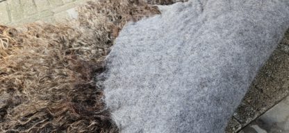Vacht bruin/ grijs 'Rocky' - Afbeelding 5