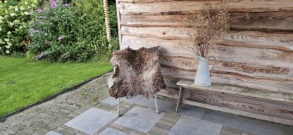 Vacht bruin/beige 'Vlinder'