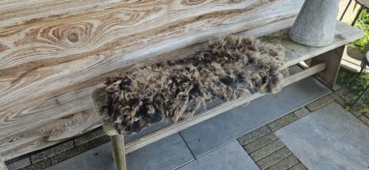 Vacht donkergrijs/lichtbruin 'Tobias'