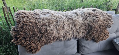 Vacht bruin/lichtbruin 'Zoë' - Afbeelding 6