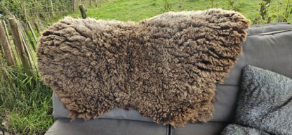 Vacht bruin/ lichtbruin 'Livia' - Afbeelding 5