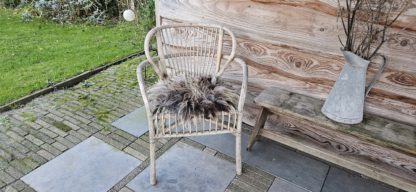 Vachtje grijs/ bruin/ blond 'Tiffany' - Afbeelding 3