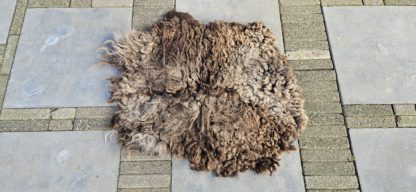 Vacht bruin/ grijs 'Mandy' - Afbeelding 2
