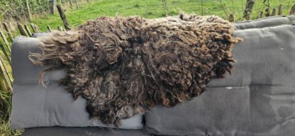 Vacht bruin/ grijs 'Mandy' - Afbeelding 5
