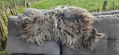 Vacht bruin/grijs/blond 'Emily' - Afbeelding 6