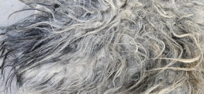 Vacht grijs/zwart/koperkleur 'Monica' - Afbeelding 5