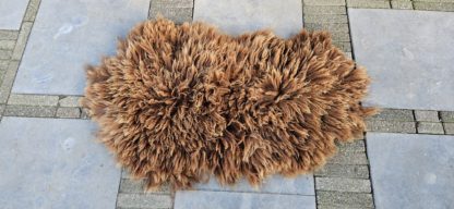 Alpaca vacht roodbruin - Afbeelding 2