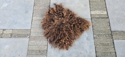 Vachtje bruin 'Mona' - Afbeelding 2