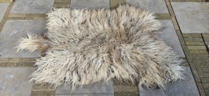 Vacht lichtgrijs/ lichtbruin 'Hepie' - Afbeelding 2