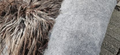 Vacht zwart/grijs/bruin 'Victoria' - Afbeelding 5