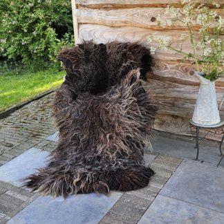 XXL vacht bruin/grijs 'Lara'