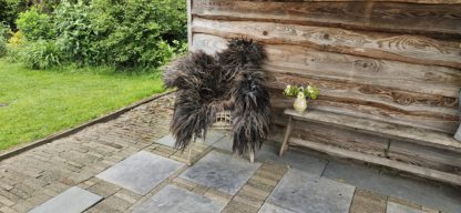 Vacht grijs/bruin 'Eefje'