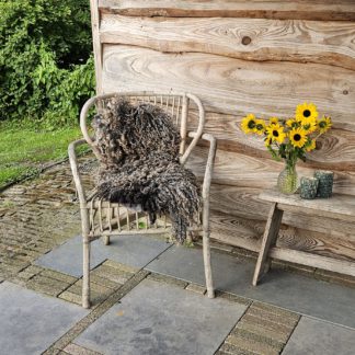 Vacht grijs/bruin 'Dewi'