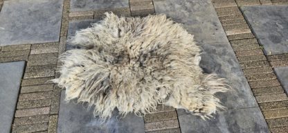 Vacht lichtgrijs/bruin 'Tara' - Afbeelding 2