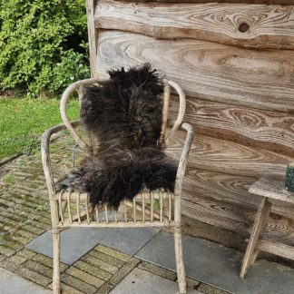 Vacht grijs/bruin 'Cora'