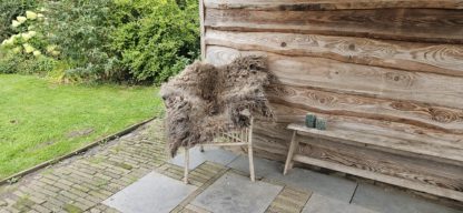 Vacht beige/bruin 'Mina'