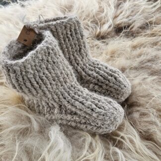 Sloffen alpacawol maat 43