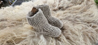 Sloffen alpacawol maat 43