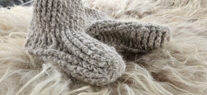 Sloffen alpacawol maat 43 - Afbeelding 2