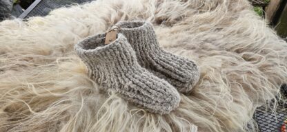 Sloffen alpacawol maat 44