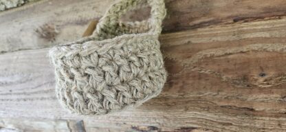 Hangmandje jute - Afbeelding 2