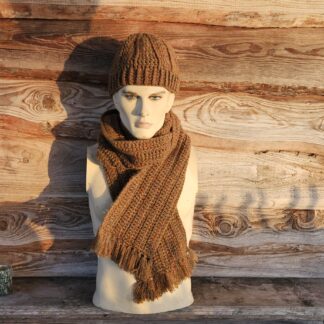 Set wollen muts en sjaal