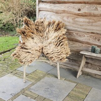 Vacht beige/bruin 'Bibi'