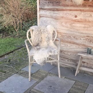 Vacht wit/grijs 'Julia'