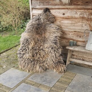 XL vacht grijs/lichtbruin 'Manouk'