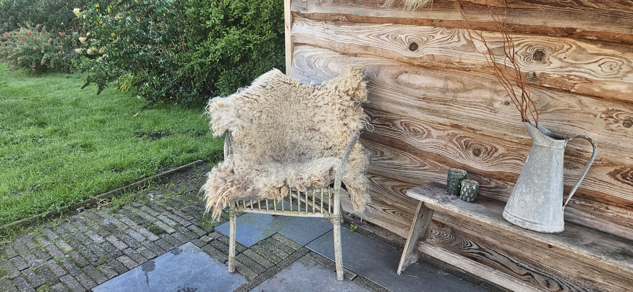 Vacht camelkleur 'Misty'